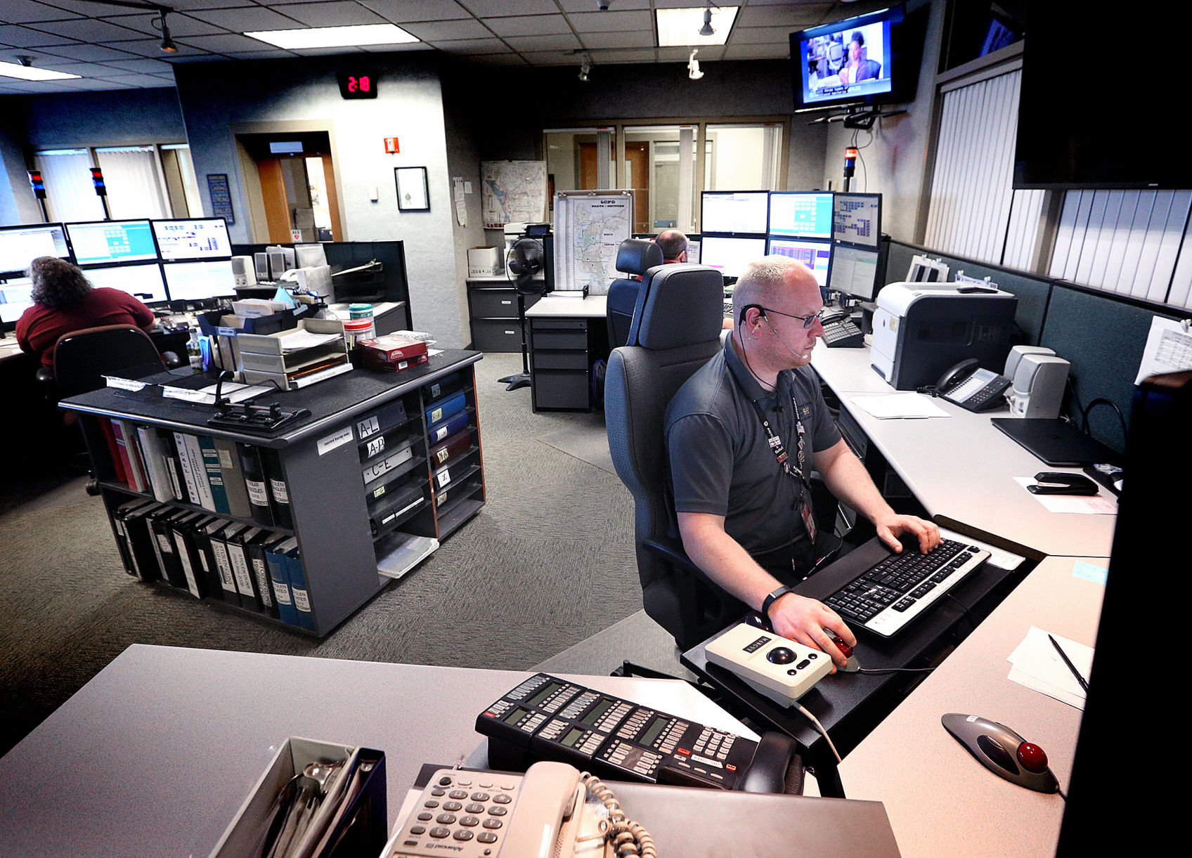 La Crosse County Courthouse and Law Enforcement Center: Dispatch center